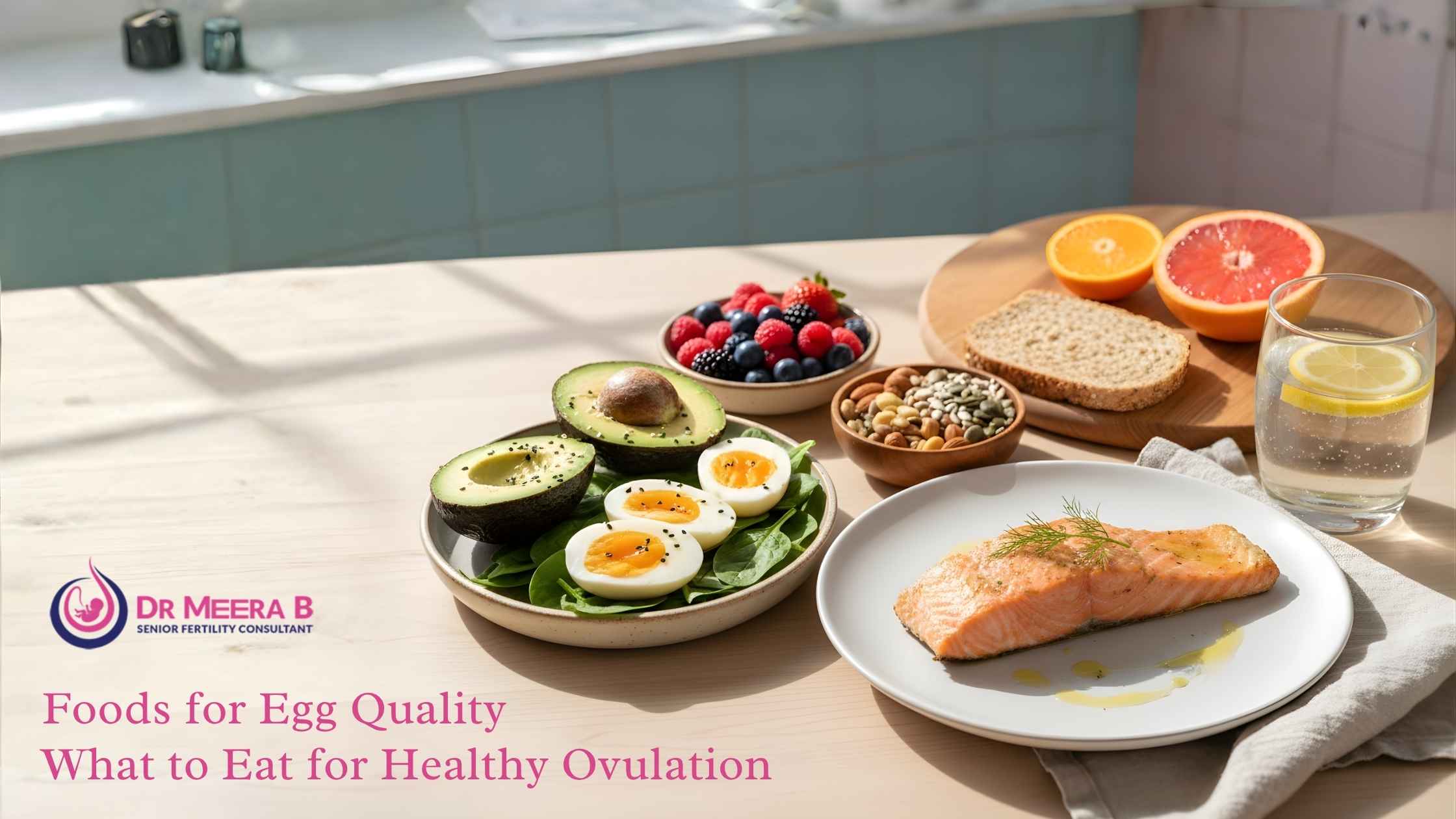 Foods for egg quality