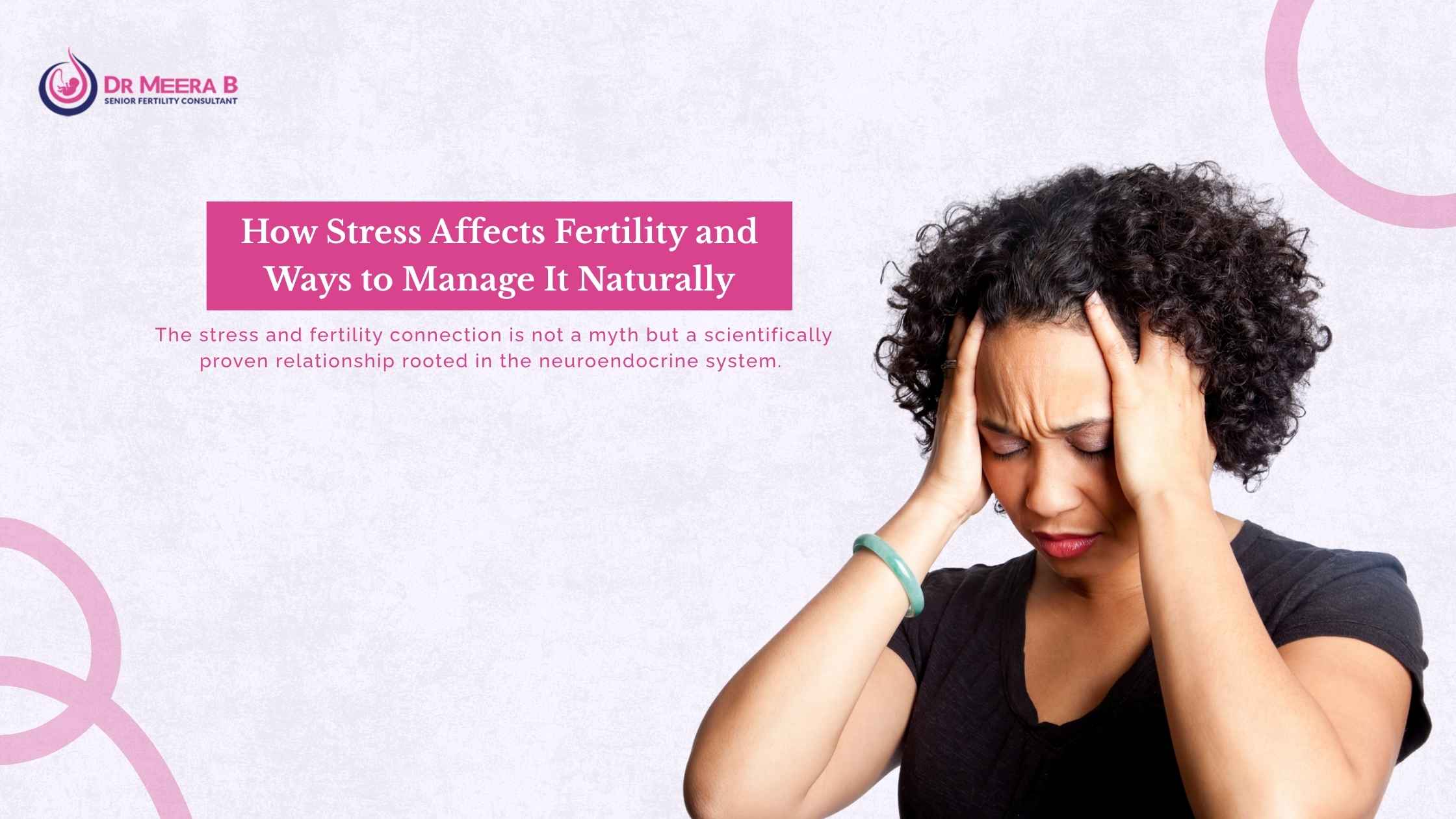 Stress affects fertility
